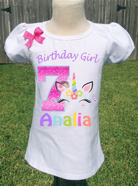 girls birthday shirt|personalized birthday shirts for girls.